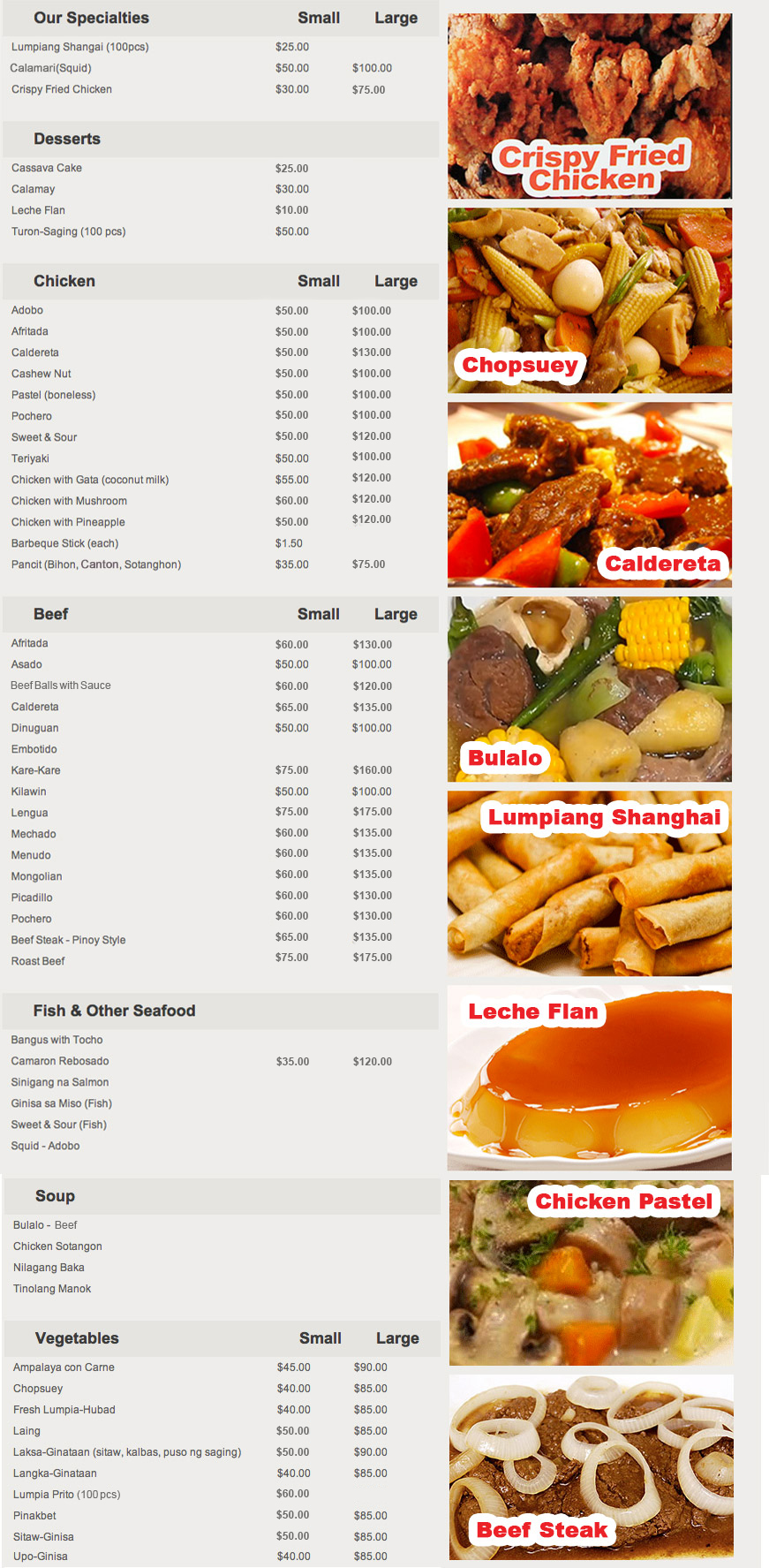 FAMFAST Menu Delivery【Menu & Prices】Aguascalientes